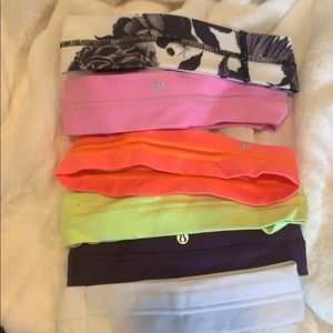 lulu  lemon headband bundle